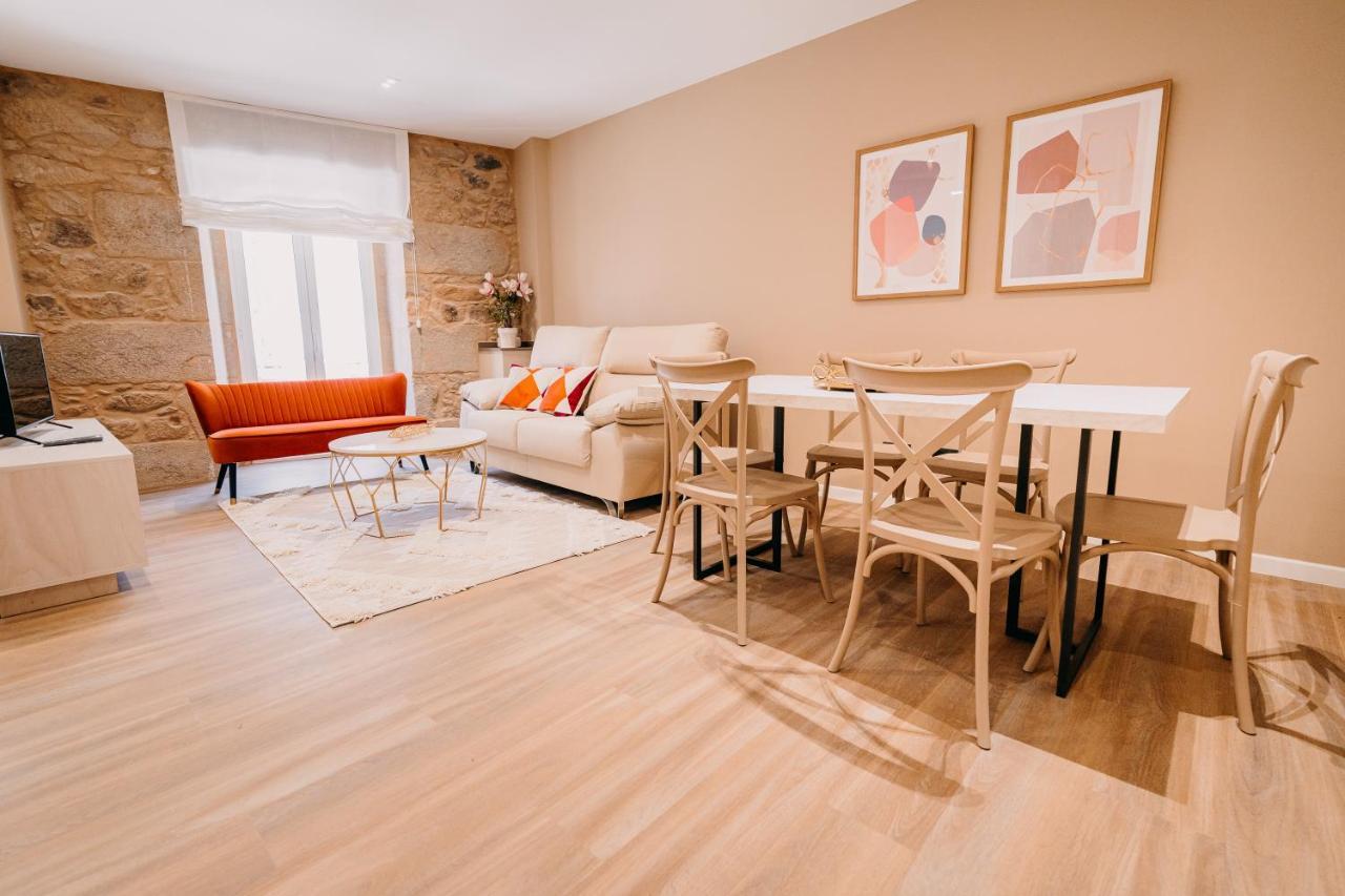 Apartamentos Rua Vella Кальдас-де-Рейес Экстерьер фото